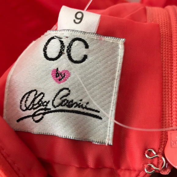 Silk Chiffon pintuck bejeweled cocktail dress SZ 6 - Picture 8 of 8